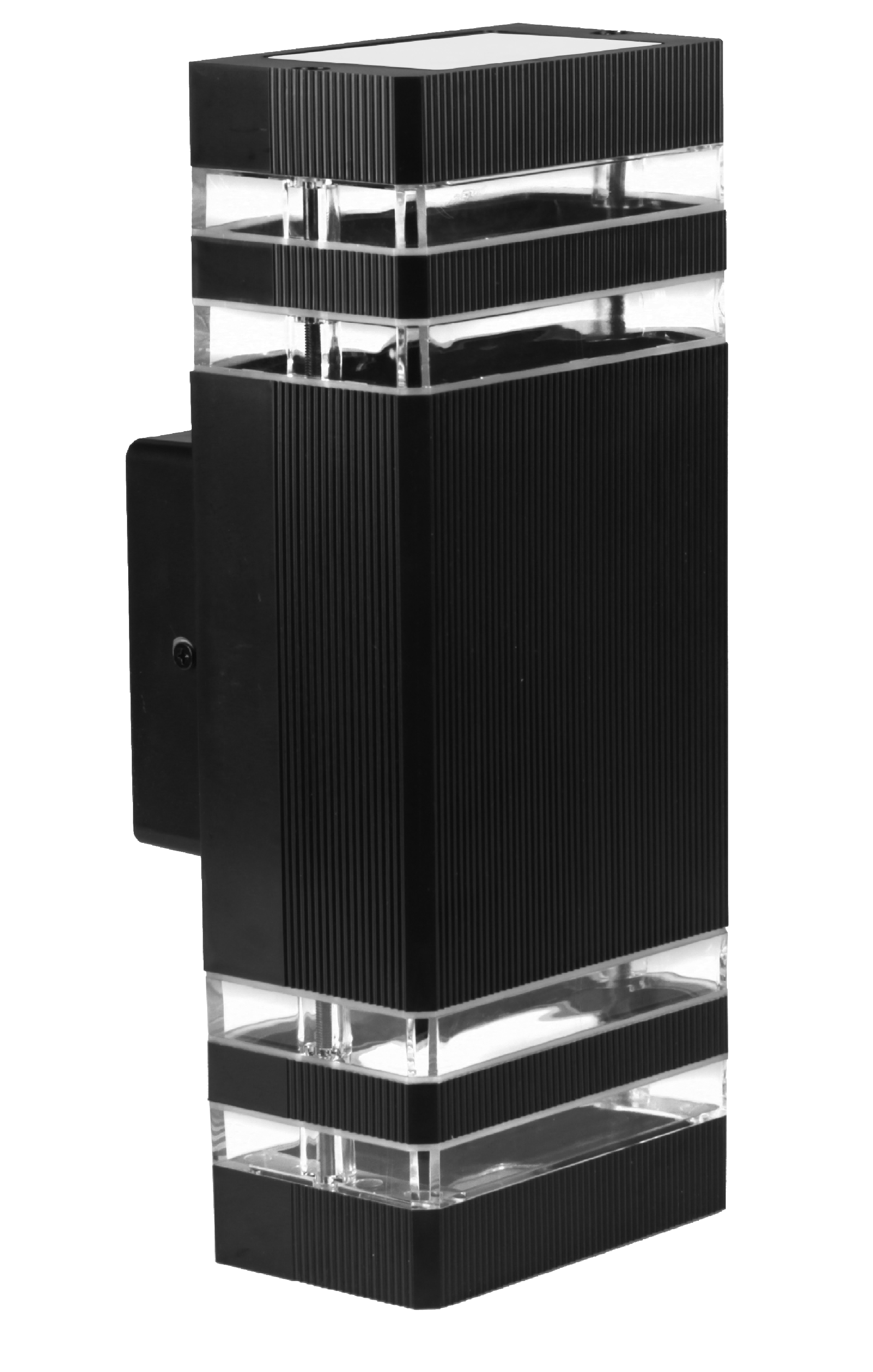 Oprawa architektoniczna 2x GU10 Duo Czarna 2